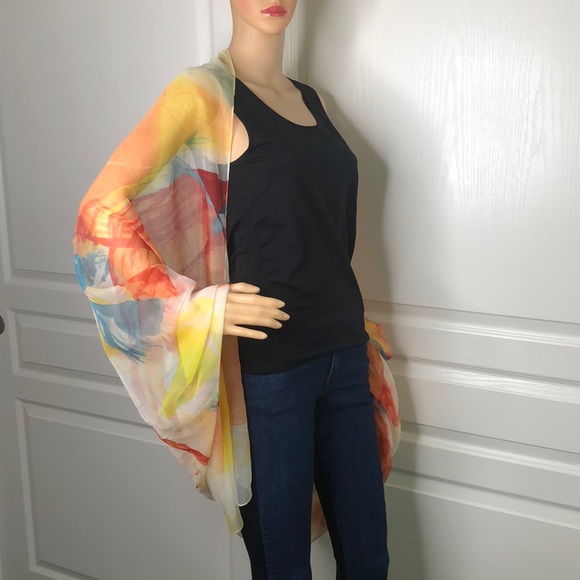 Big Bold & Beautiful Multi Use Scarf Size 52 X 70” - Picture 7 of 14